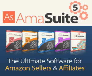 Amasuite 5 - Ultimate Research Software for Amazon Sellers and Amazon Affiliates